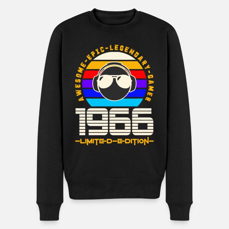 1966 - Pull Premium bio Homme - noir