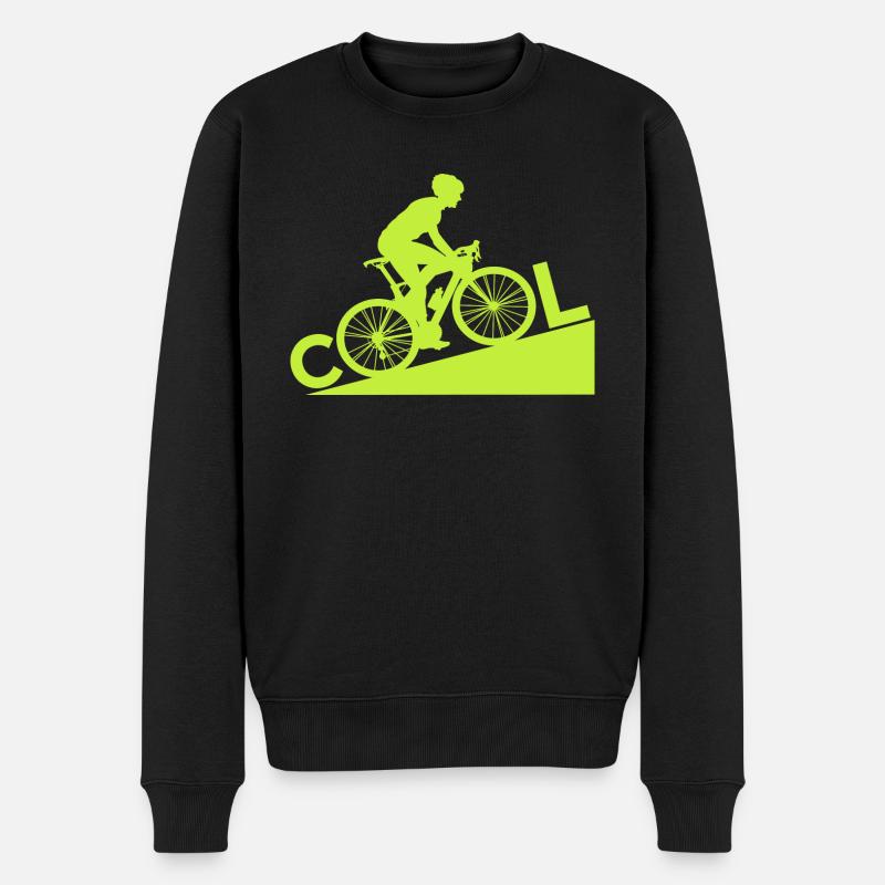 Cool - Männer Premium Bio Pullover - Schwarz