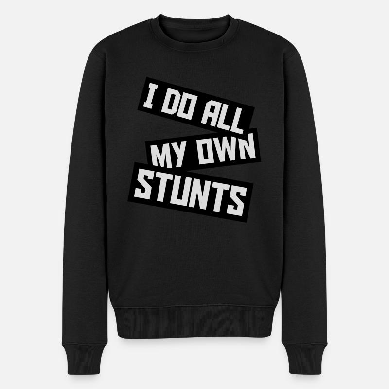 Toutes mes propres cascades - Pull Premium bio Homme - noir
