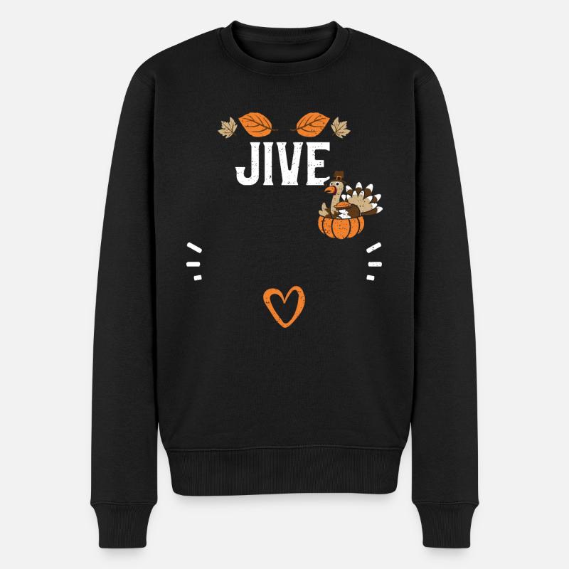 Jive - Action de grâce - Pull Premium bio Homme - noir