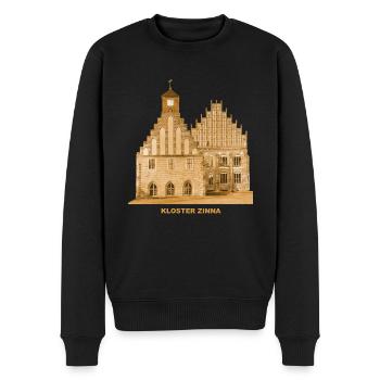 Zinna Kloster Jüterbog Teltow Brandenburg - Männer Premium Bio Pullover - Schwarz - Vorne - Nico (187cm)