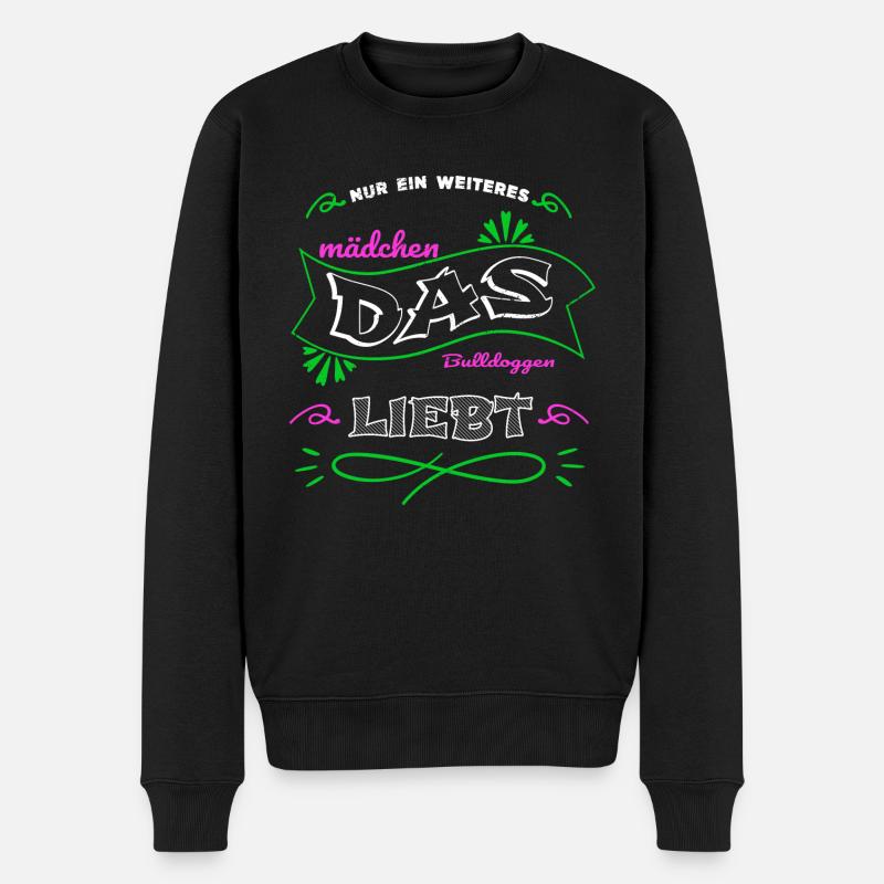 geschenk geburtstag humor geschenkidee cool - Männer Premium Bio Pullover - Schwarz