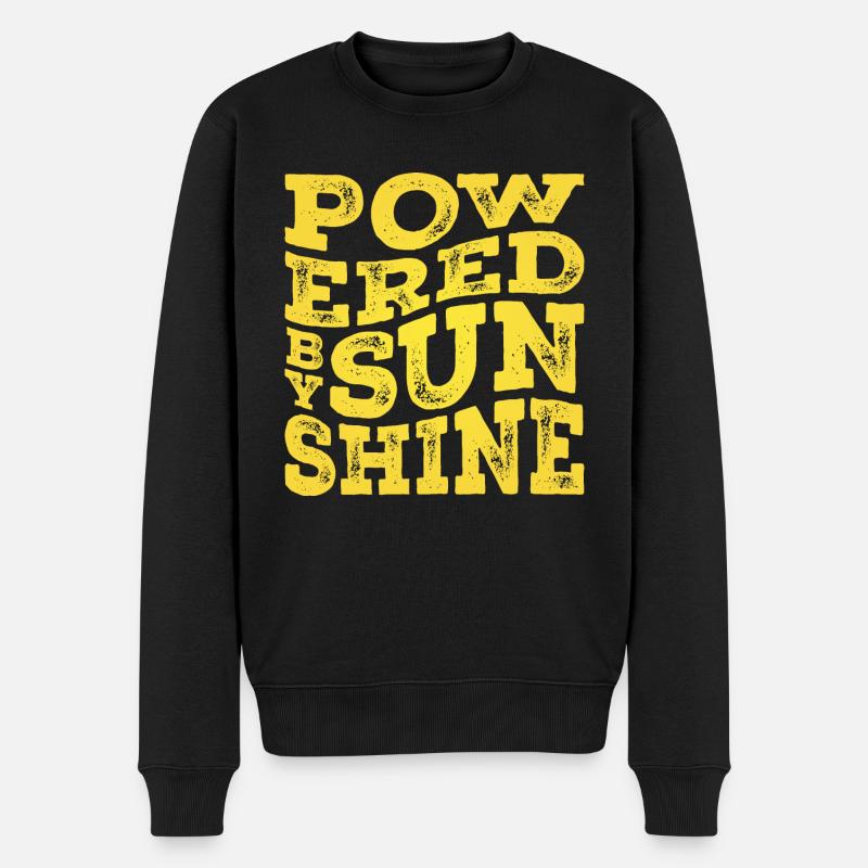 Propulsé par SunShine - Pull Premium bio Homme - noir