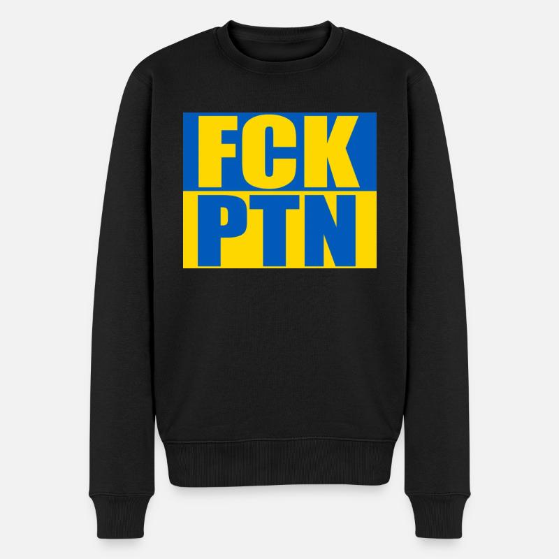 FCK PTN - Pull Premium bio Homme - noir