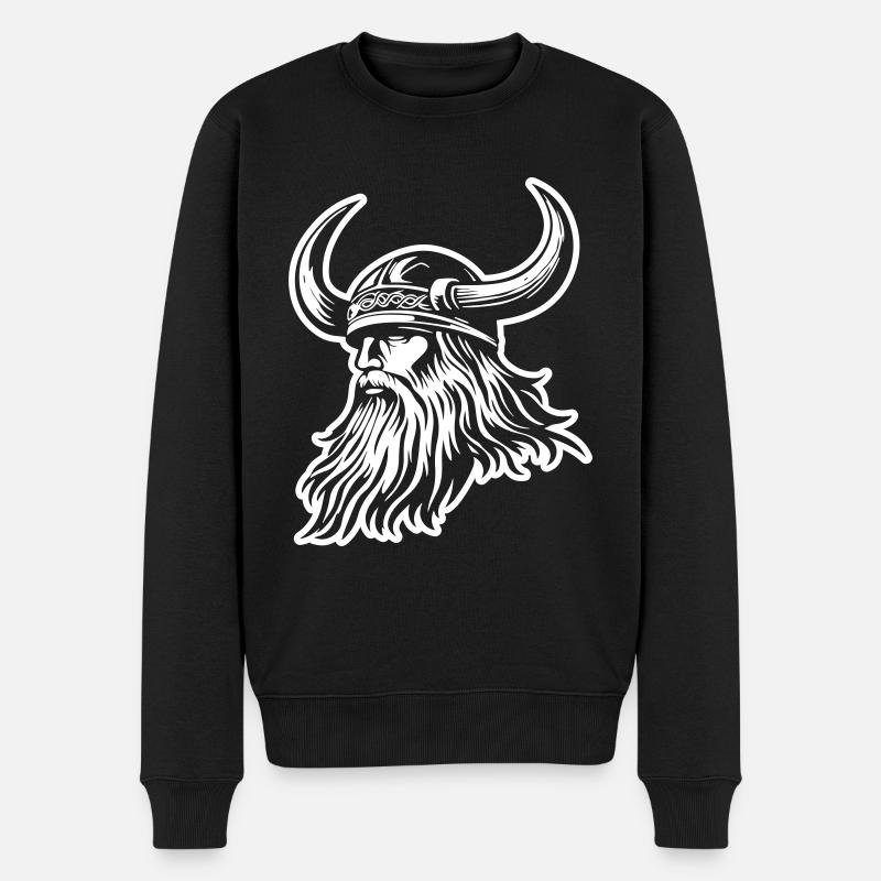 Casque Viking - Pull Premium bio Homme - noir
