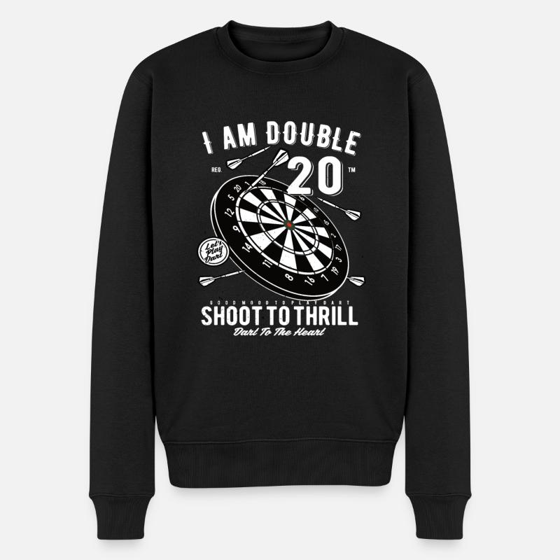 Dart 40e anniversaire - Pull Premium bio Homme - noir