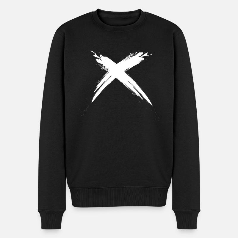 X - Pull Premium bio Homme - noir