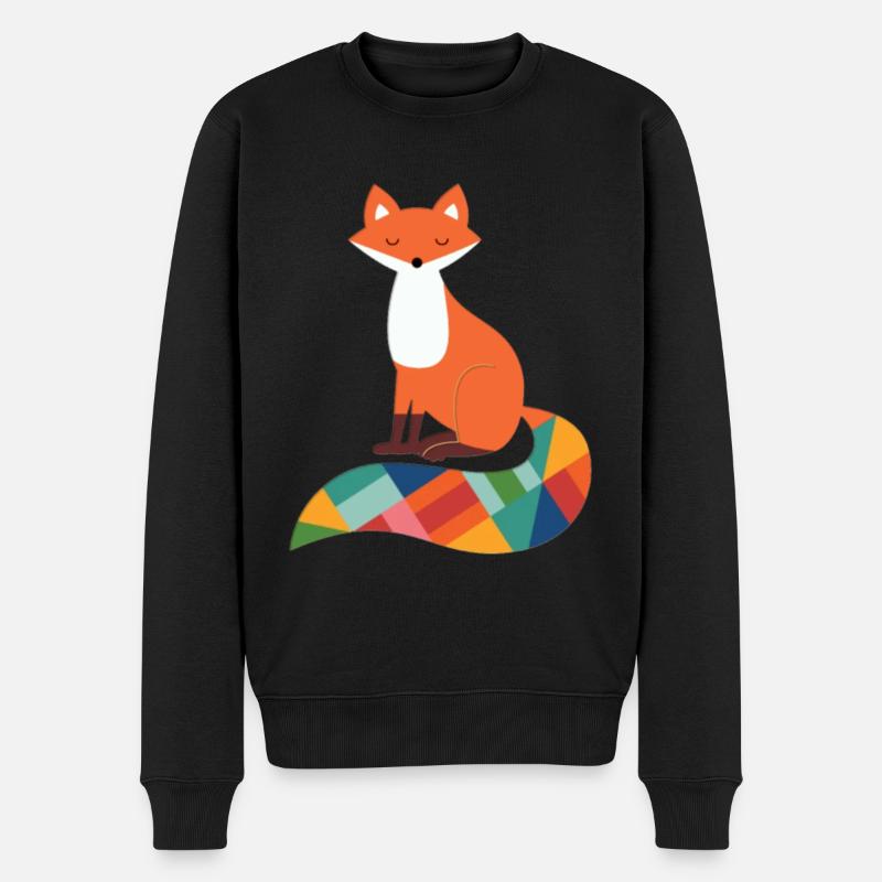 Renard - Pull Premium bio Homme - noir