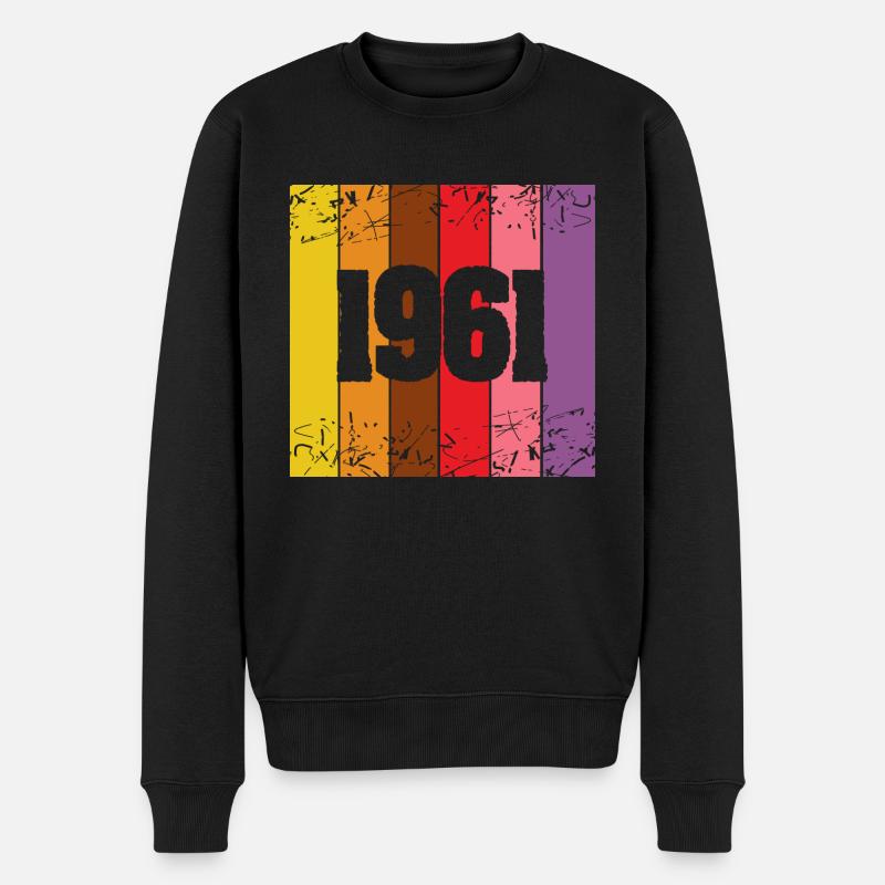 1961 - Pull Premium bio Homme - noir