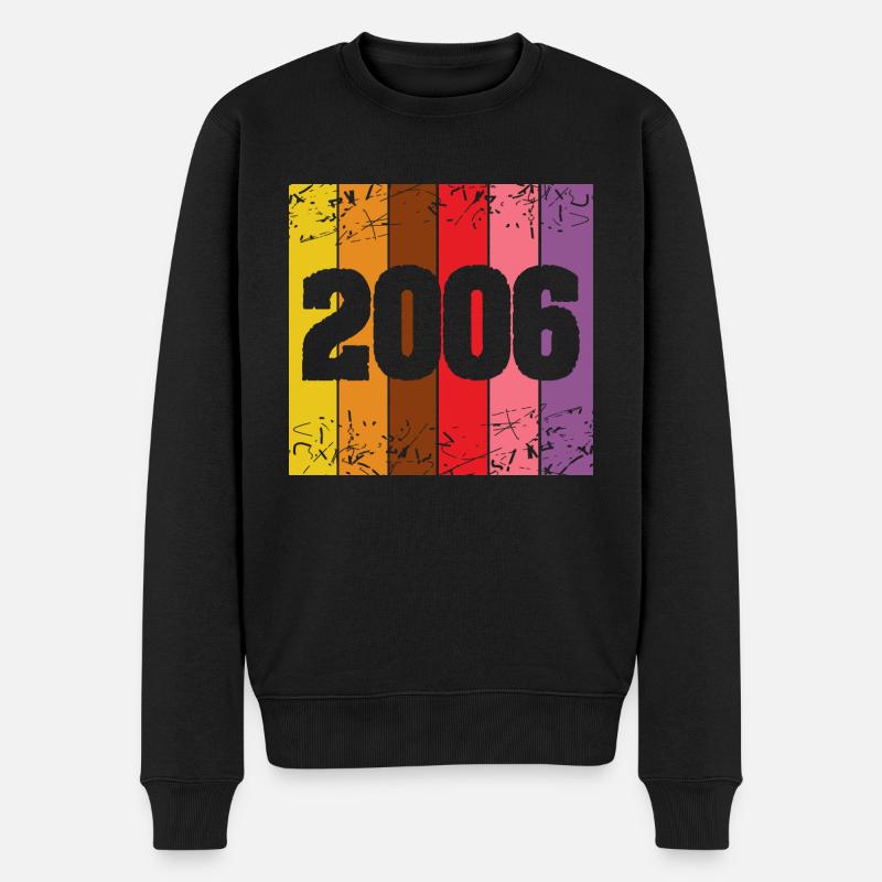 Witzig 2006 - Männer Premium Bio Pullover - Schwarz
