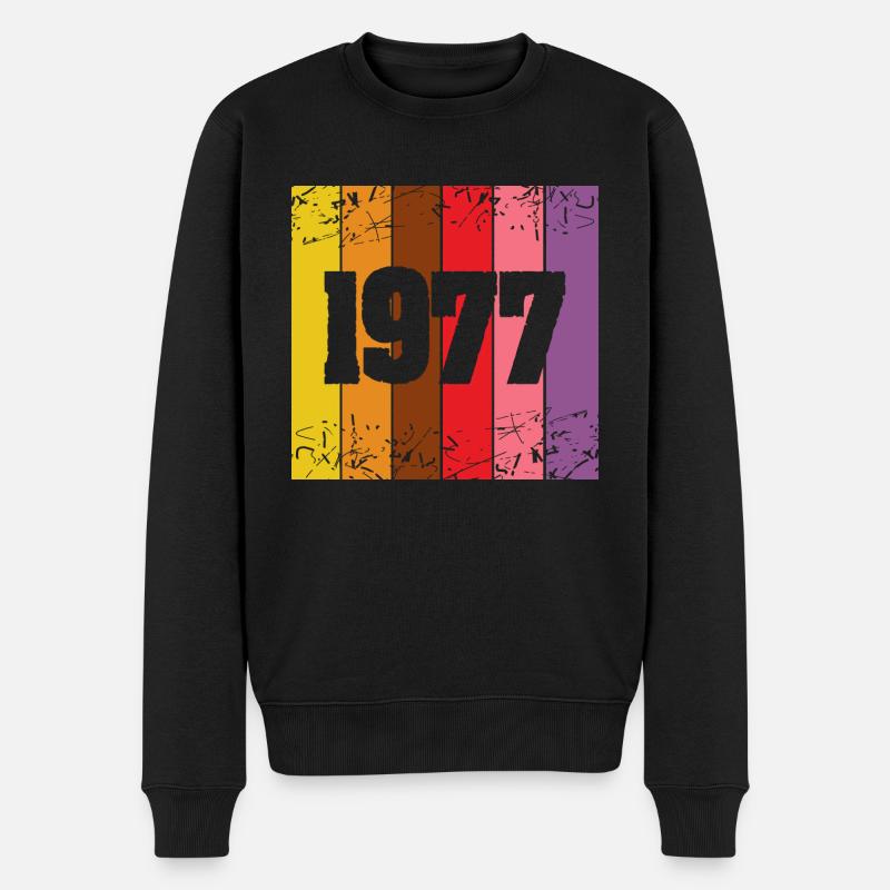 1977 - Pull Premium bio Homme - noir