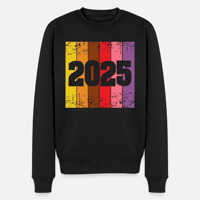 Année 2025 - Pull Premium bio Homme - noir