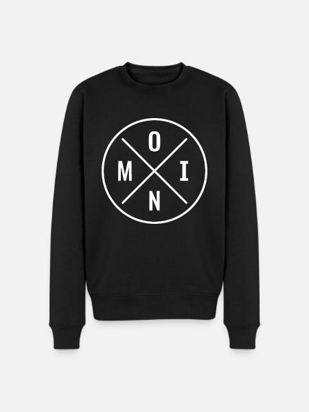 Moin - Männer Premium Bio Pullover - Schwarz