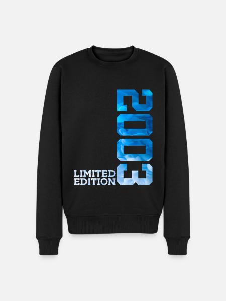 23E ANNIVERSAIRE ÉDITION LIMITÉE 2003 - Pull Premium bio Homme - noir