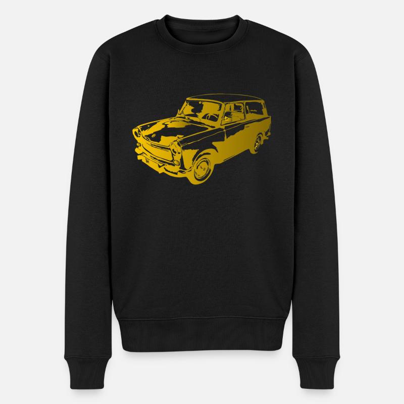 Trabant 601 Kombi Trabi - Männer Premium Bio Pullover - Schwarz