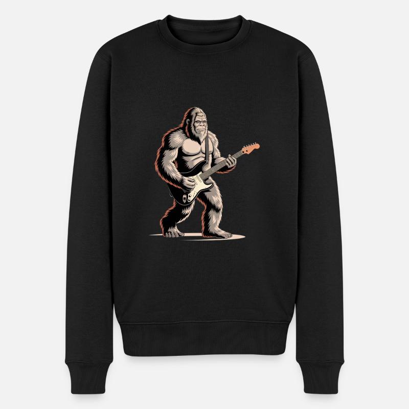Guitare électrique Bigfoot - Pull Premium bio Homme - noir