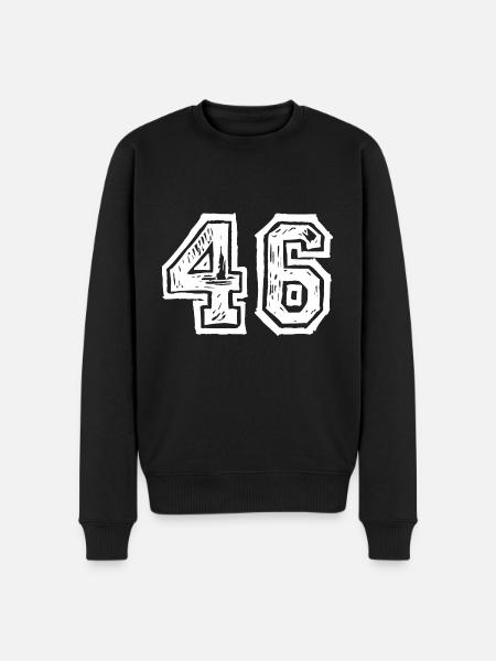 46 nombre de maillots - Pull Premium bio Homme - noir