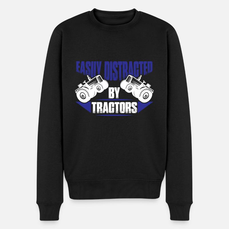 farmer farm - Pull Premium bio Homme - noir