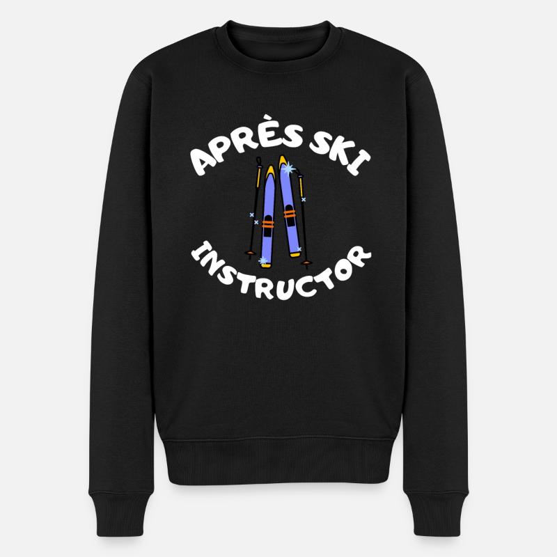 Moniteur d’après-ski - Pull Premium bio Homme - noir
