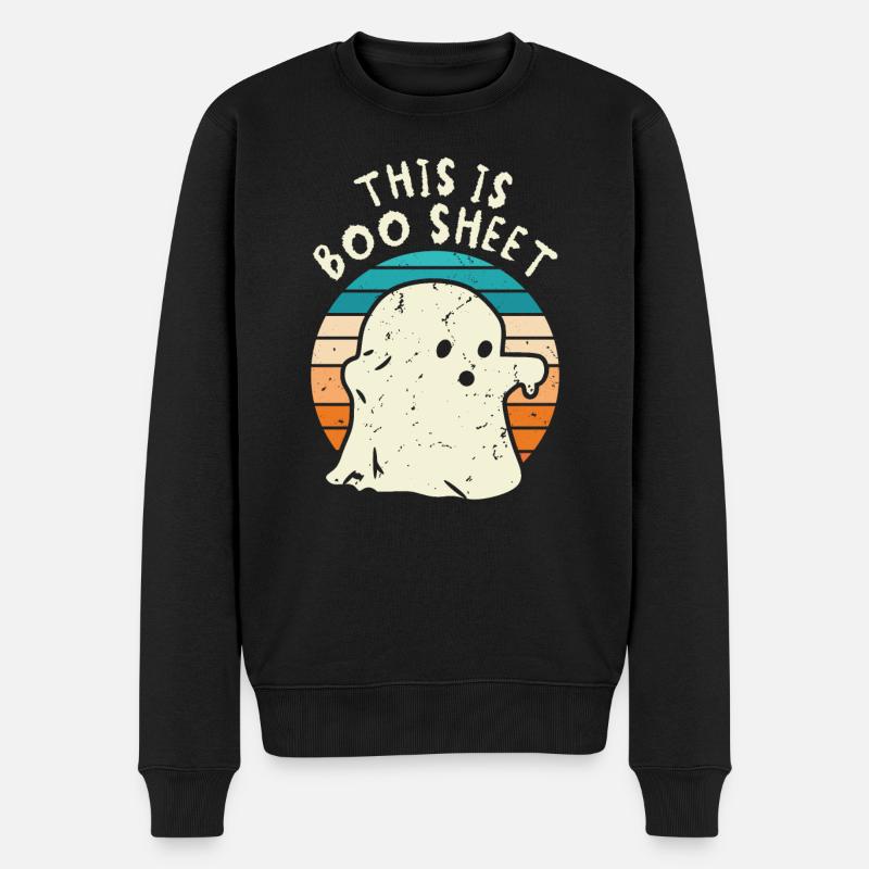C’est Boo Sheet - Pull Premium bio Homme - noir