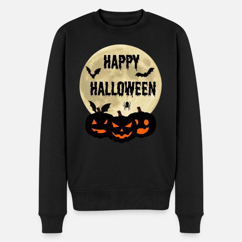 Joyeux halloween - Pull Premium bio Homme - noir