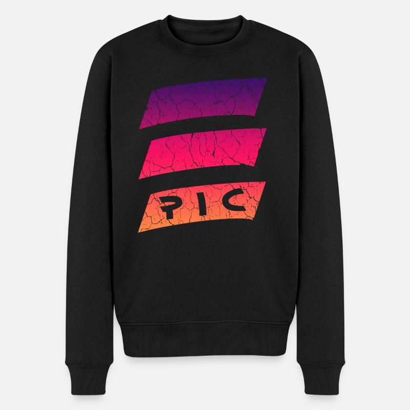 EPIC epic - Pull Premium bio Homme - noir