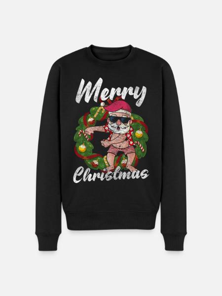 Cadeaux de Noël Enfants - Pull Premium bio Homme - noir