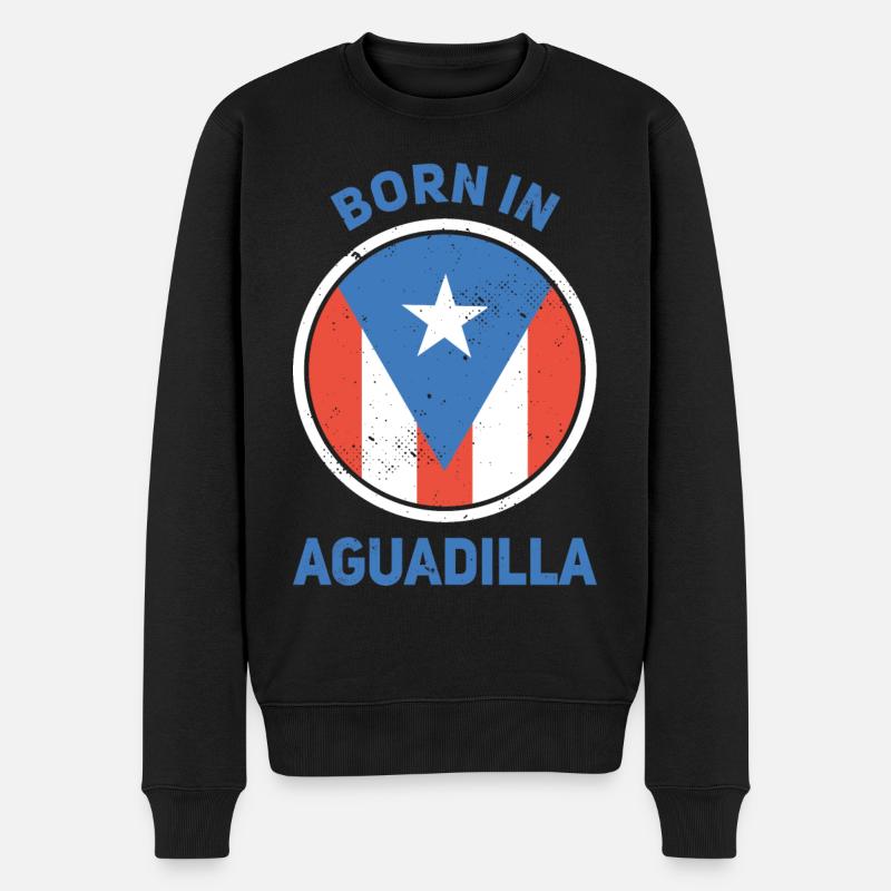 Aguadilla - Pull Premium bio Homme - noir