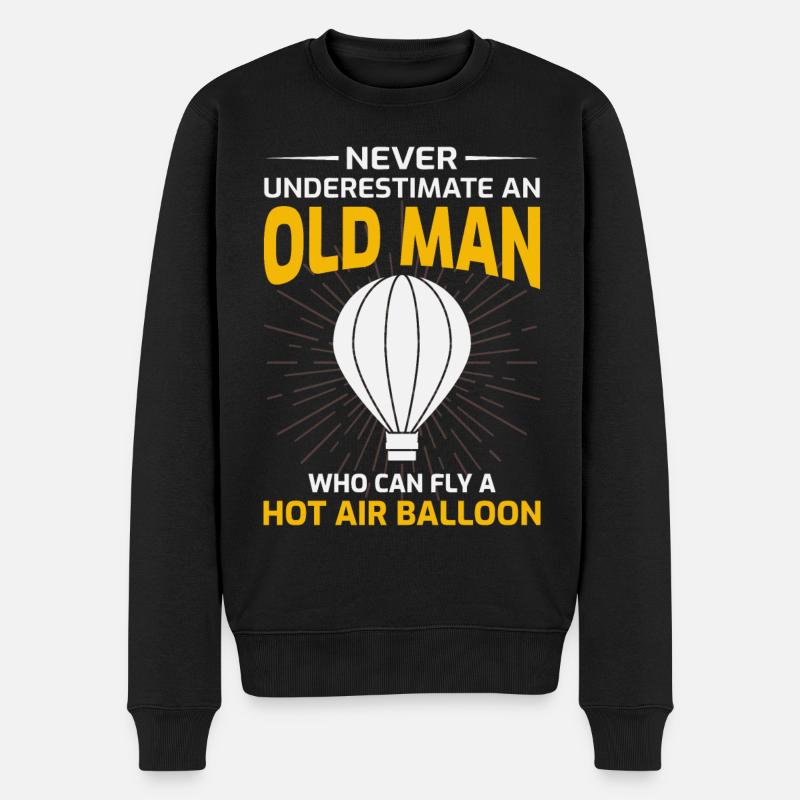 Montgolfière Montgolfière Montgolfière - Pull Premium bio Homme - noir