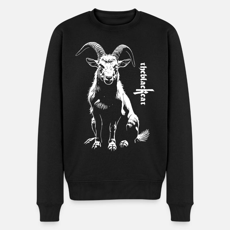 Bouc - Pull Premium bio Homme - noir