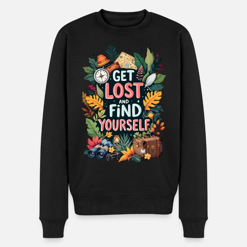Va te faire voir - Pull Premium bio Homme - noir