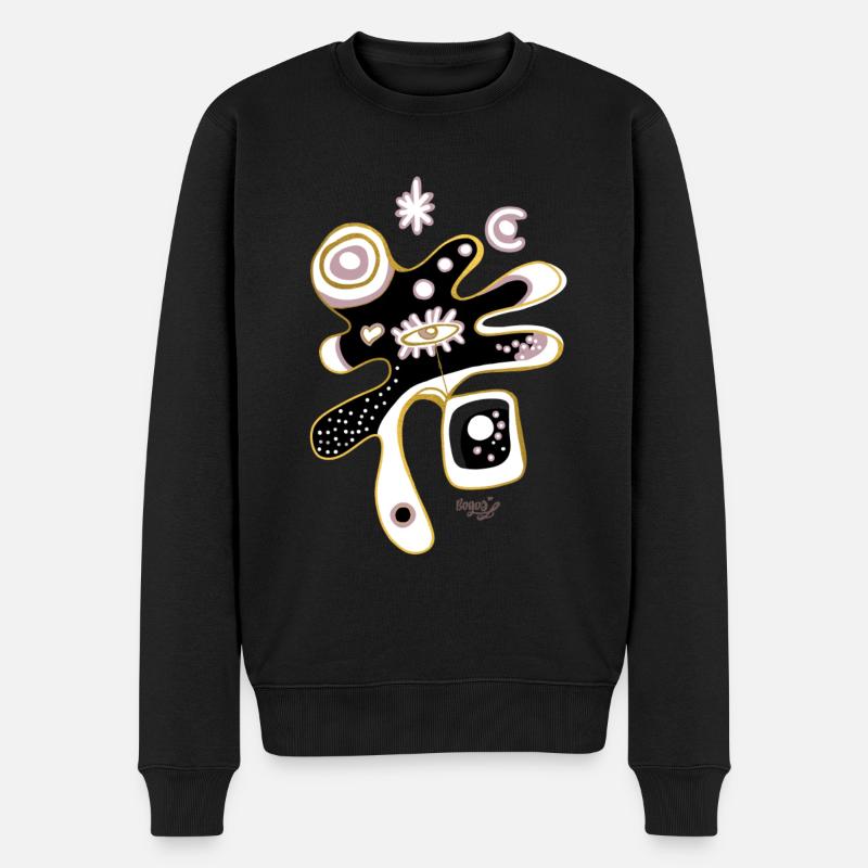 Résumé - Changement d’heure - Pull Premium bio Homme - noir