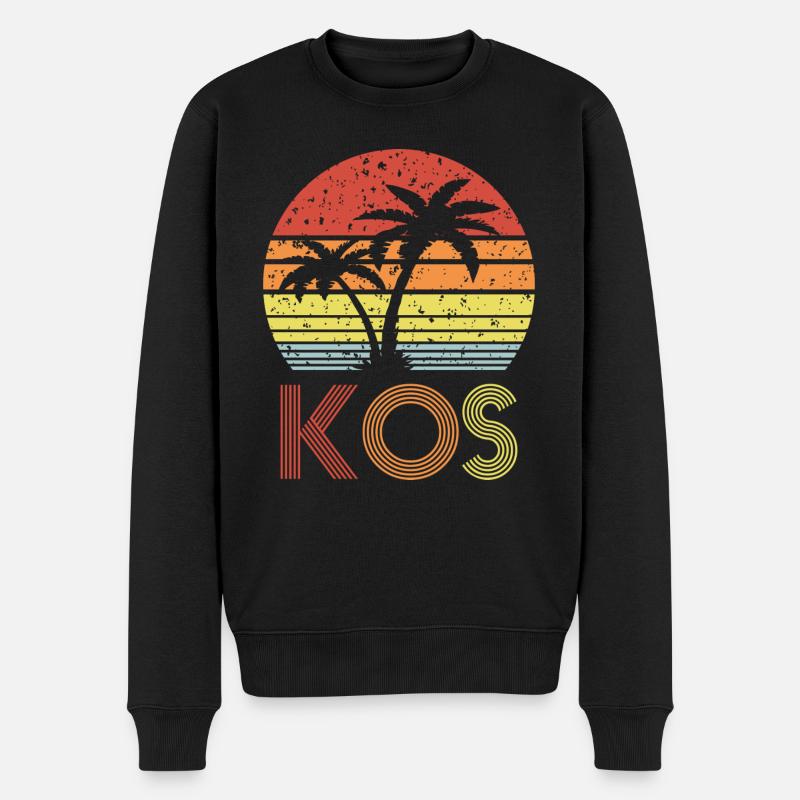 Kos - Pull Premium bio Homme - noir