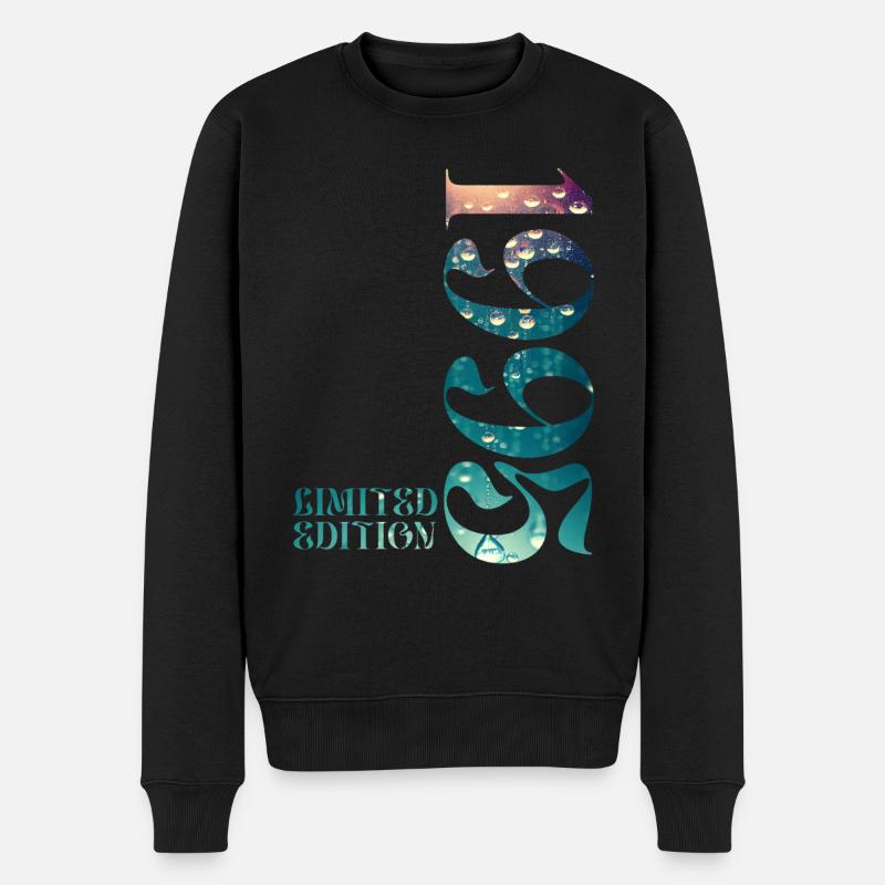 1995 Edition Limitée 1995 Vintage Anniversaire - Pull Premium bio Homme - noir