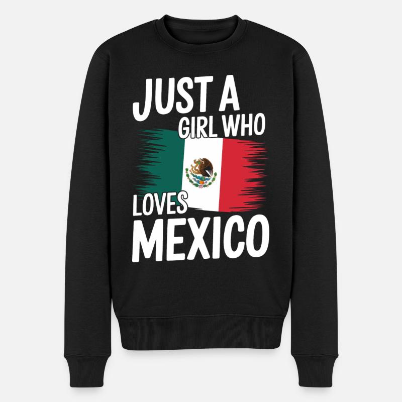 Mexique Mexique Mexicain Espagnol - Pull Premium bio Homme - noir