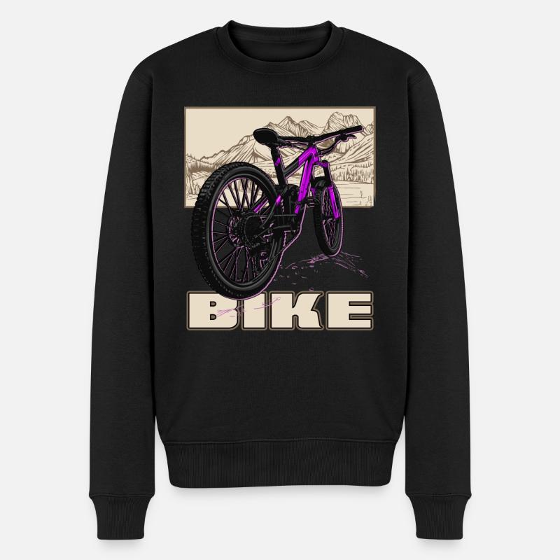 VTT VTT descente VTT - Pull Premium bio Homme - noir