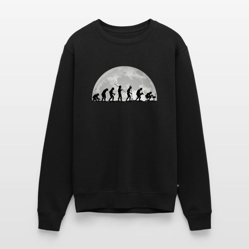 Evolution Geek Computer Programmierer Geschenk Männer Premium Bio Pullover