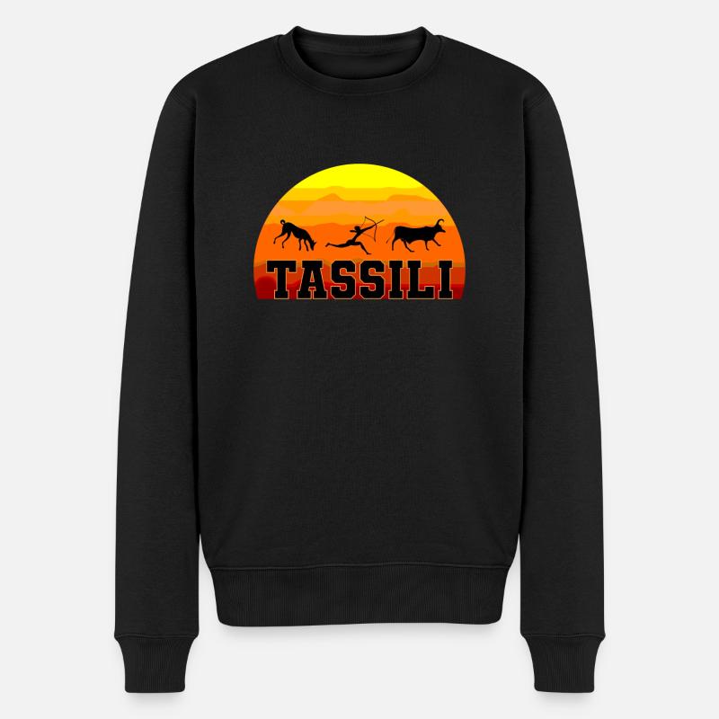 Tassili - Pull Premium bio Homme - noir