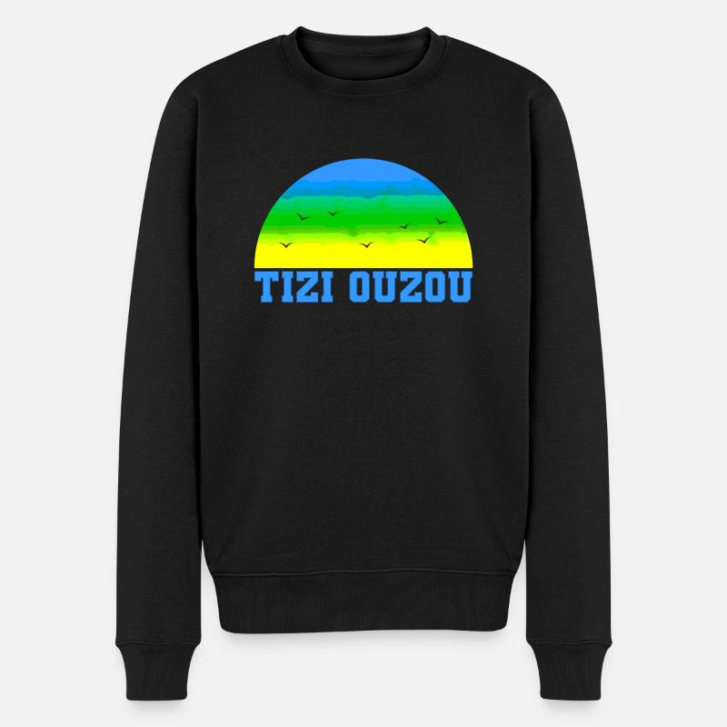 Tizi Ouzou - Pull Premium bio Homme - noir