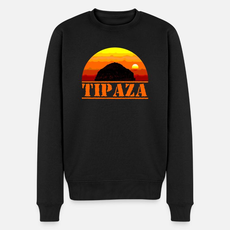 Tipaza - Pull Premium bio Homme - noir