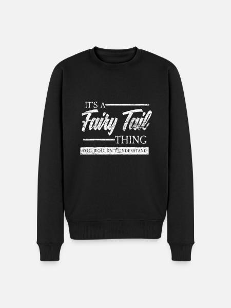 Fabelwesen Märchen Geschenk Fee Elfe - Männer Premium Bio Pullover - Schwarz