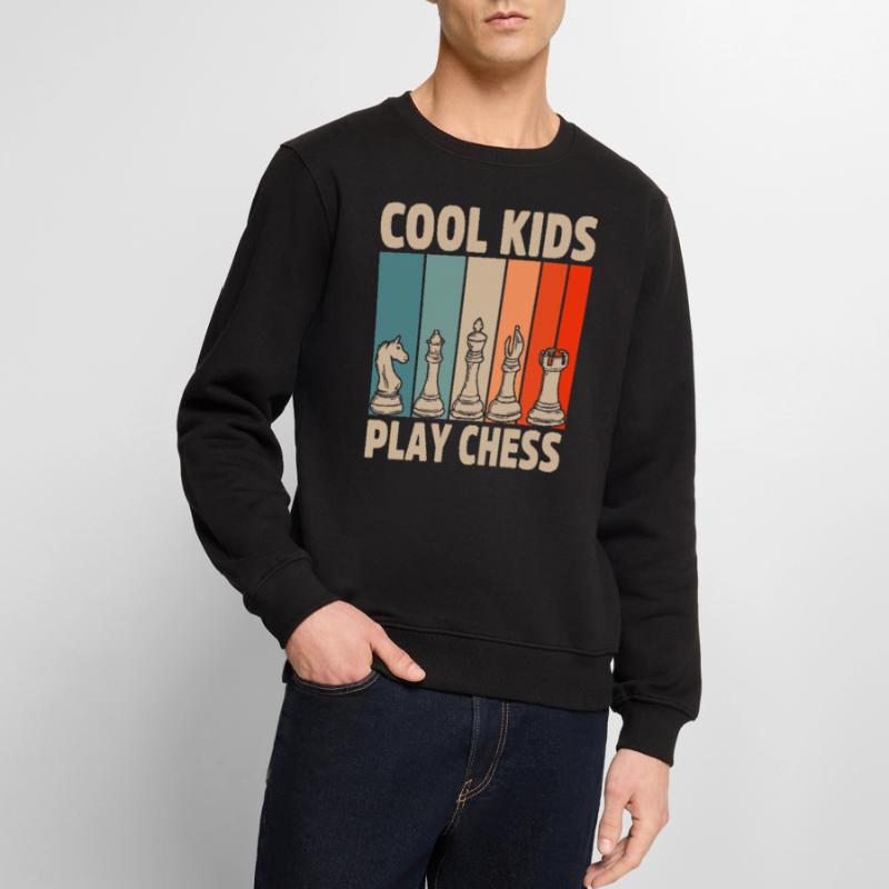 Chess gift idea for chess players Checkmate Men's Premium Organic Jumper