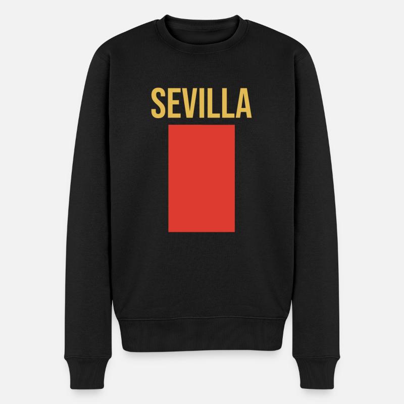Séville - Pull Premium bio Homme - noir