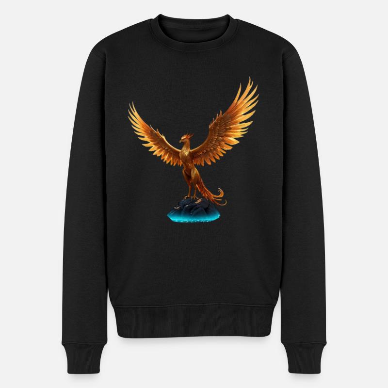 Chic - Männer Premium Bio Pullover - Schwarz
