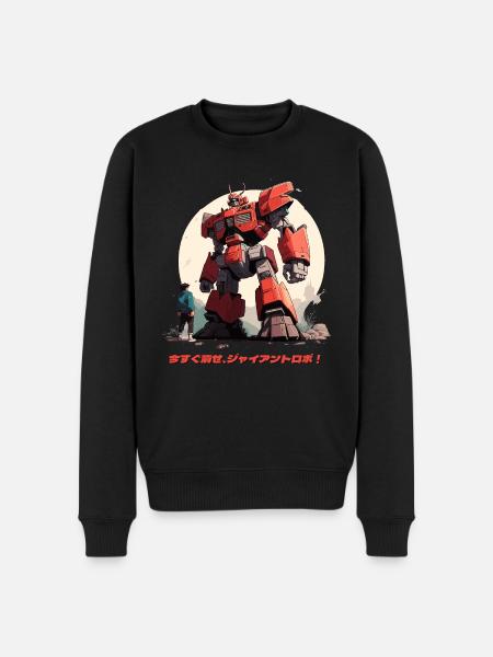 Crush them now - Men's Premium Organic Jumper - black