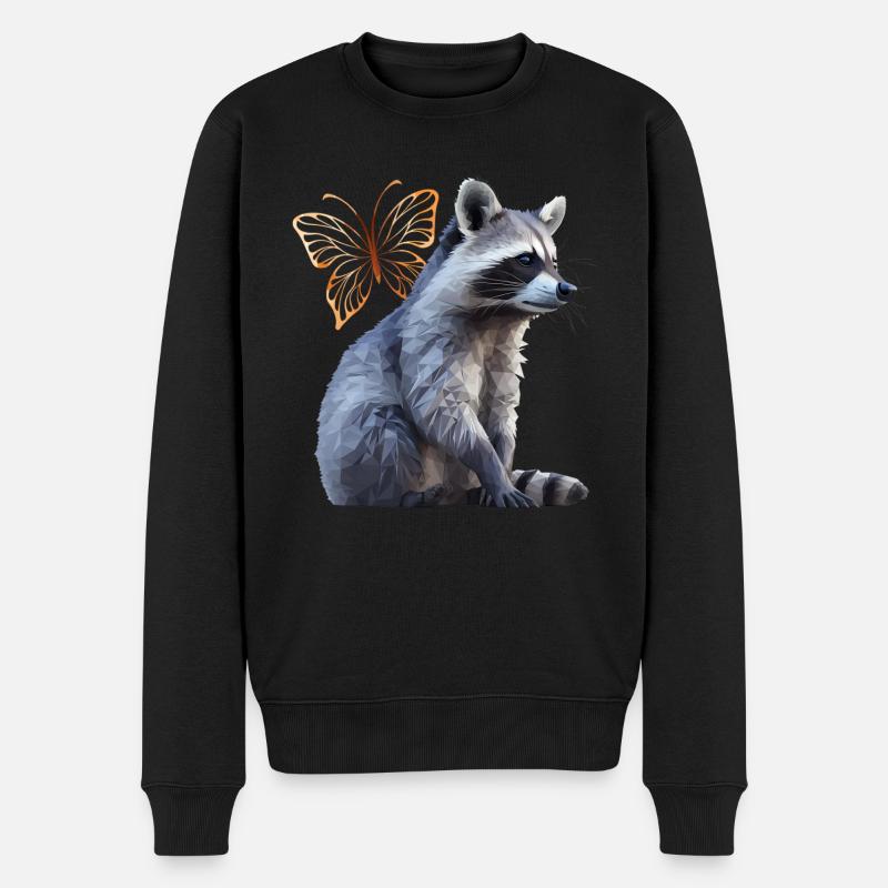 Raton laveur - Pull Premium bio Homme - noir