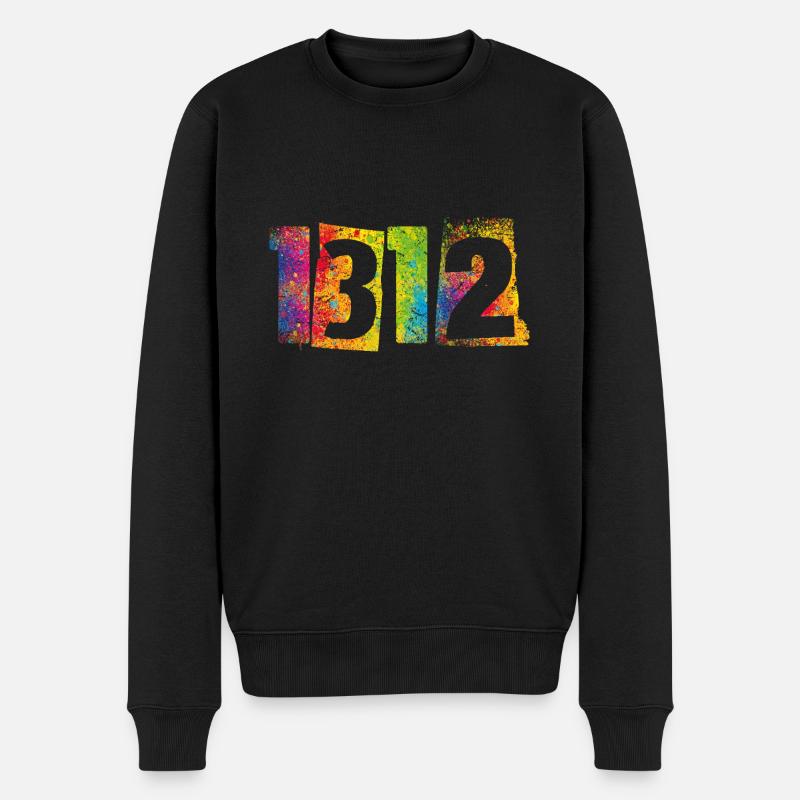 ACAB 1312 - Männer Premium Bio Pullover - Schwarz