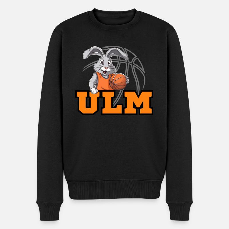 Ulm, ma ville ! - Pull Premium bio Homme - noir