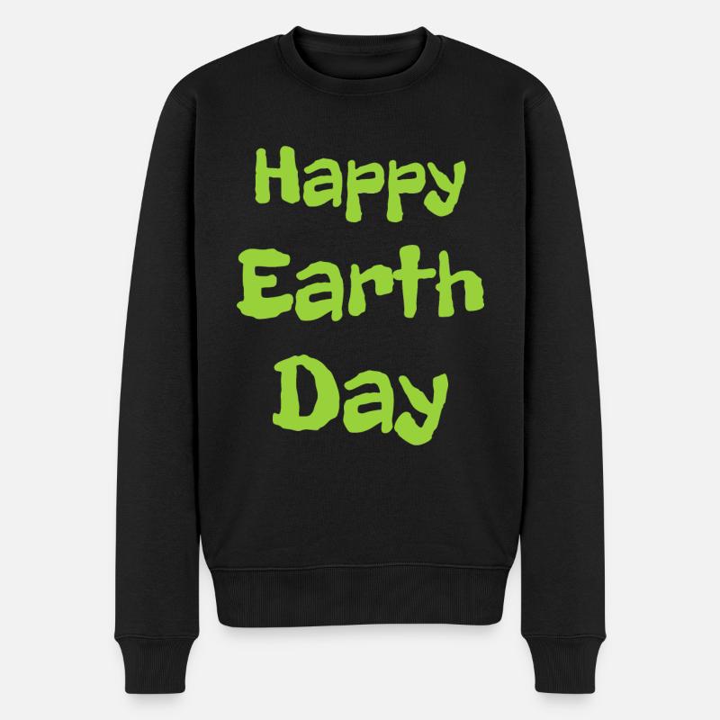 Joyeux Jour de la Terre - Pull Premium bio Homme - noir
