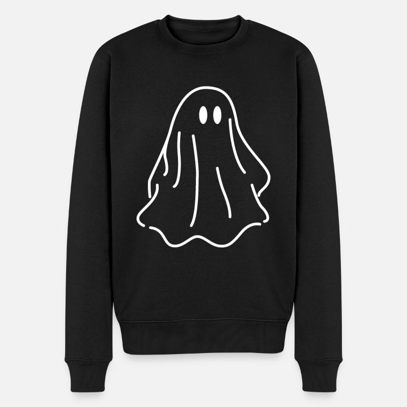 Geist - Männer Premium Bio Pullover - Schwarz